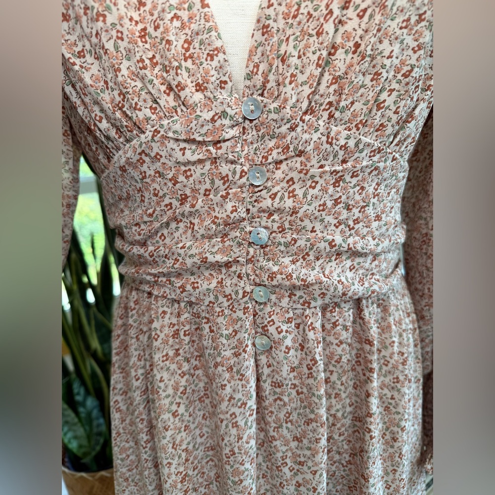 Altar’d State : Floral Maxi Dress - Picture 4 of 13